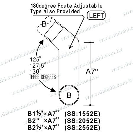 S.S. Yuvarlak Boru İç Merdiven Köşe Ekstra Uzun Dirsek - Boyut: Paslanmaz Çelik Yuvarlak Boru İç Merdiven Köşe Ekstra Uzun Bağlantı - Açı Özelleştirilebilir S.S. Yuvarlak Boru İç Merdiven Köşe Ekstra Uzun Dirsek - Boyut: Paslanmaz Çelik Yuvarlak Boru İç Merdiven Köşe Ekstra Uzun Bağlantı - Açı Özelleştirilebilir