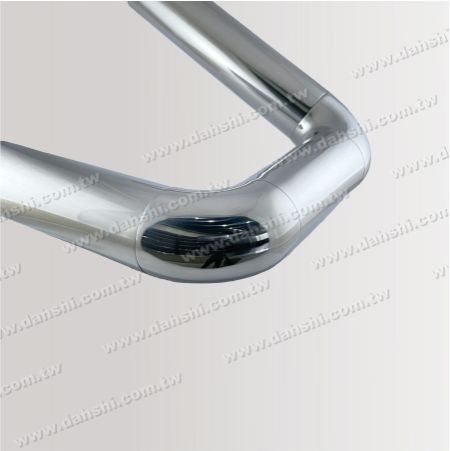 Diaagram 3 of stainless steel handrail 180 degree corner adjustable angle joint for stairs