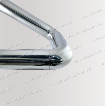 Diaagram 2 of stainless steel handrail 180 degree corner adjustable angle joint for stairs