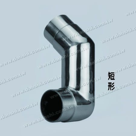 不锈钢圆管套外楼梯转角用加长型接头- 可订做角度 - 不锈钢圆管套外楼梯转角用加长型接头- 可订做角度