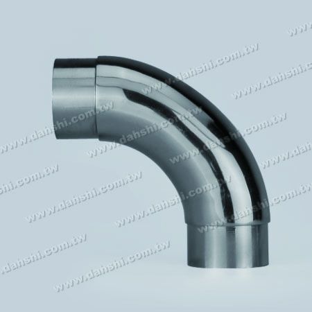 Curva a gomito interna a 90° in tubo rotondo in acciaio inossidabile - Gomito interno a 90° in acciaio inossidabile per tubo rotondo