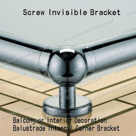 Innenraumdekoration Balustrade Inneneckhalterung - Unsichtbare Schraubenkonsole - Balkon oder Innendekoration Geländer Inneneckkonsole Innenraumdekoration Balustrade Inneneckhalterung - Unsichtbare Schraubenkonsole - Balkon oder Innendekoration Geländer Inneneckkonsole