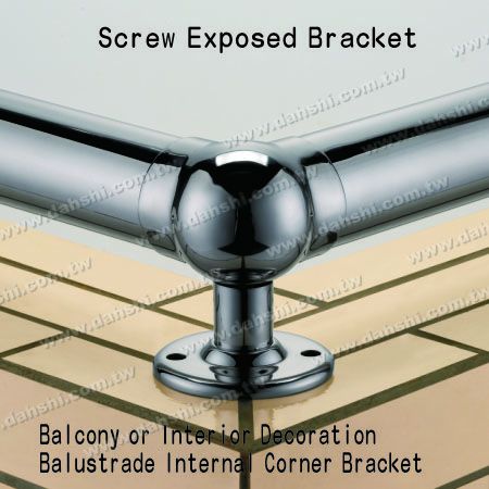 Innenraumdekoration Balustrade Inneneckhalterung - Schraube freiliegende Halterung - Balkon oder Innendekoration Balustrade Inneneckhalterung Innenraumdekoration Balustrade Inneneckhalterung - Schraube freiliegende Halterung - Balkon oder Innendekoration Balustrade Inneneckhalterung