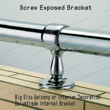 Innendeko. Balustrade interne Halterung - Schraube freiliegende Halterung - Große Größe Balkon- oder Innenraumdekoration Balustrade interne Halterung Innendeko. Balustrade interne Halterung - Schraube freiliegende Halterung - Große Größe Balkon- oder Innenraumdekoration Balustrade interne Halterung