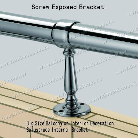 Innendeko. Balustrade interne Halterung - Schraube freiliegende Halterung - Große Größe Balkon- oder Innenraumdekoration Balustrade interne Halterung Innendeko. Balustrade interne Halterung - Schraube freiliegende Halterung - Große Größe Balkon- oder Innenraumdekoration Balustrade interne Halterung