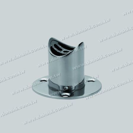 S.S. Round Tube Handrail Support - Stainless Steel Round Tube Handrail Support - Screw Invisible