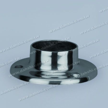 Plaque de base ronde en acier inoxydable pour tube rond - Plaque de base ronde en acier inoxydable pour tube rond
