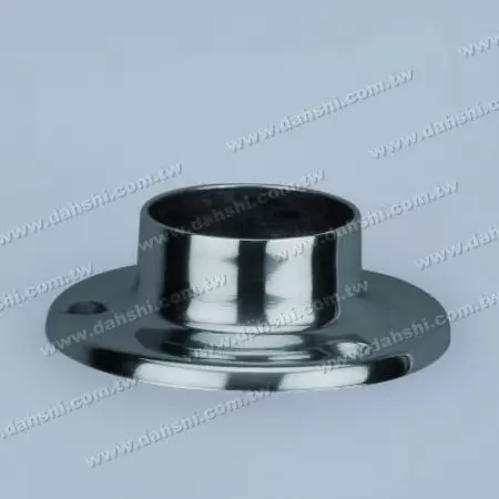 S.S. Round Tube Round Base Plate - Stainless Steel Round Tube Round Base Plate