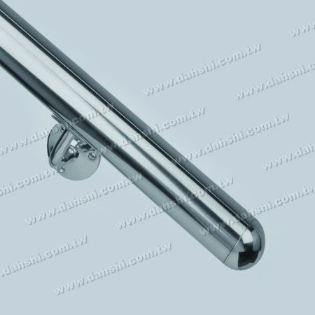 Kuppeloberteil-Endkappe - Diagramm der Edelstahl-Rundrohr-Endkappe mit Kuppeloberteil Kuppeloberteil-Endkappe - Diagramm der Edelstahl-Rundrohr-Endkappe mit Kuppeloberteil