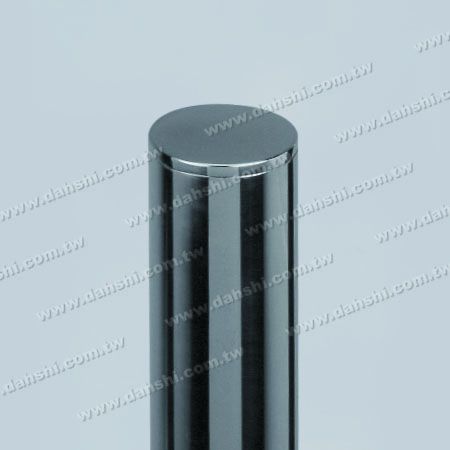 Flat Top End-Cap - Stainless Steel Round Tube Flat Top End Cap