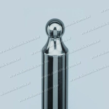 Аксессуары из нержавеющей стали могут быть применены для соединения полых шаров и круглых труб - внутренних, вставленных в трубу.