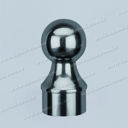 Ball Type End Cap - Stainless Steel Round Tube Ball Type End Cap - Ball Size 2"