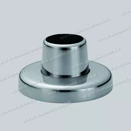 S.S. Round Tube Handrail 3 pcs Round Base - Stainless Steel Round Tube Handrail 3 Pieces Round Base - Screw Invisible