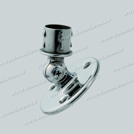 S.S. Handrail Support Angle Adj. Internal - Stainless Steel Round Tube Handrail Support Angle Adjustable Internal