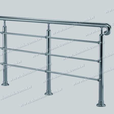 实心横杆穿梭万向快速固定座示意图