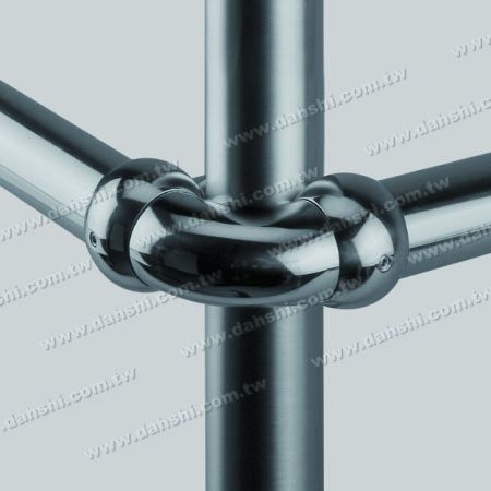 Nosilec cevi/palice iz nerjavečega jekla, ki gre skozi