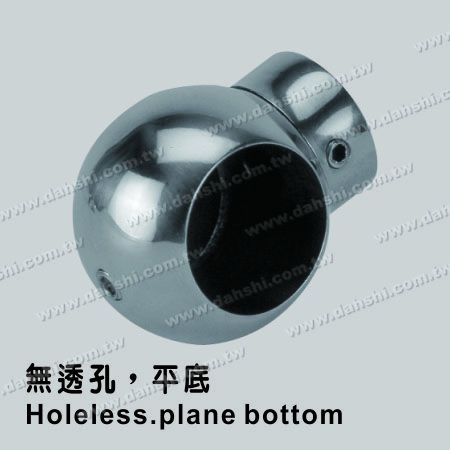 S.S. Tube/Bar Holder Close End Flat Back - Stainless Steel Tube/Bar Holder Close End Flat Back