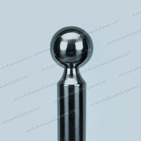 Tapón de extremo de tubo redondo de acero inoxidable - Tapa de extremo de tubo redondo de acero inoxidable tipo bola - Tamaño de bola 3"