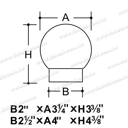 尺寸图:不锈钢圆型封口- 冲压