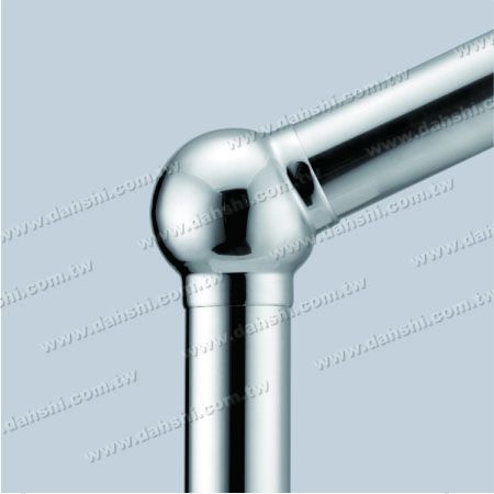 S.S. Round Tube External 135degree Ball Connector - Stainless Steel Round Tube External 135degree Ball Connector - Stamping Made