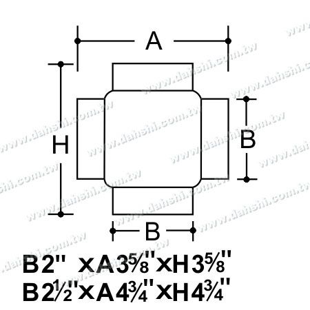 आयाम: स्टेनलेस स्टील गोल ट्यूब बाहरी क्रॉस बॉल कनेक्टर 4 तरफ़ा बाहर जाने के लिए - स्टैम्पिंग मेड
