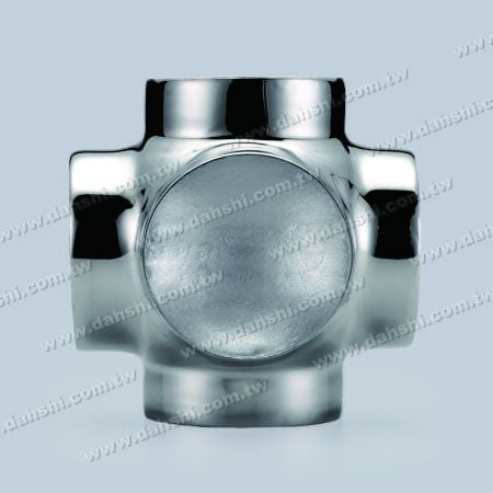 S.S. Round Tube External Ball Connector 5 Way Out - Stainless Steel Round Tube External Ball Connector 5 Way Out - Stamping Made