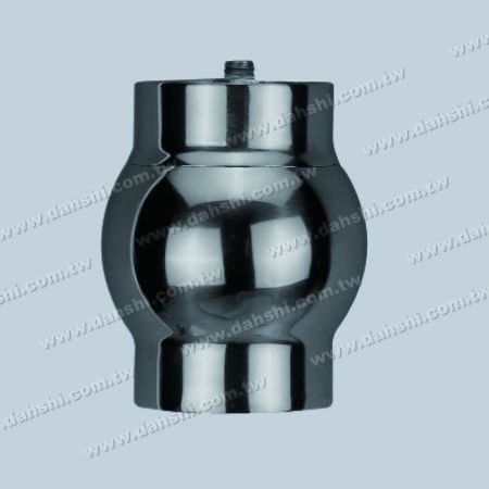 S.S. Round Tube External Line Ball Connector - Stainless Steel Round Tube External Line Ball Connector - Casting Made