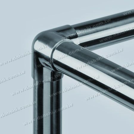 Paslanmaz Çelik Yuvarlak Boru Dış 90° T Bağlantısı - Paslanmaz Çelik Yuvarlak Boru Dış 90 Derece T Bağlantısı