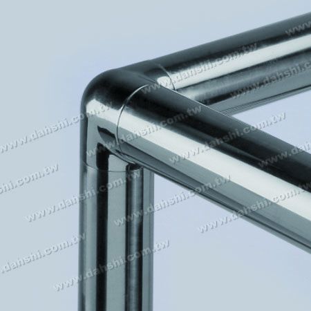 Paslanmaz Çelik Yuvarlak Boru İç 90° T Bağlantı Parçası - Paslanmaz Çelik Yuvarlak Boru İç 90 Derece T Bağlantı Parçası