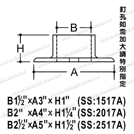 ابعاد: لوله گرد استیل ضد زنگ پایه گرد شیشه دیواری