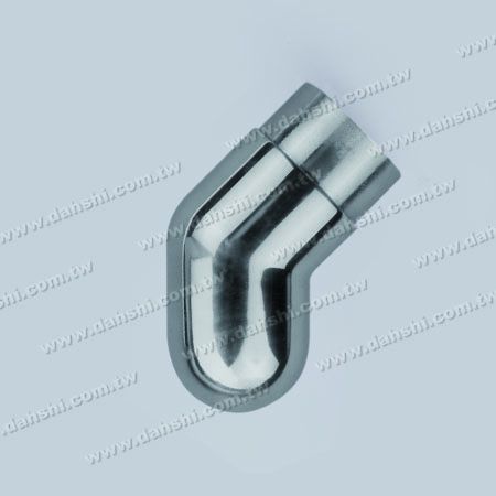S.S. Round Tube 135° Handrail End Dome Top - Stainless Steel Round Tube 135degree Handrail End Dome Top
