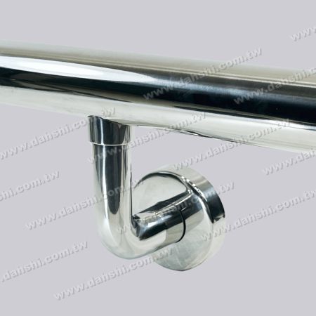 Dudukan Dinding Pegangan Tangga Tabung Bulat dengan Penutup - Dudukan Dinding Pegangan Tangga Tabung Bulat Stainless Steel - dengan Penutup Dudukan Dinding Pegangan Tangga Tabung Bulat dengan Penutup - Dudukan Dinding Pegangan Tangga Tabung Bulat Stainless Steel - dengan Penutup