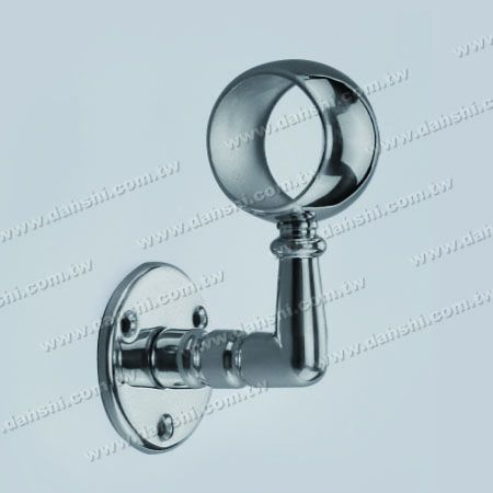 Internal Round Tube Handrail Wall Bracket - Screw Exposed Bracket - Internal Round Tube Handrail Wall Bracket