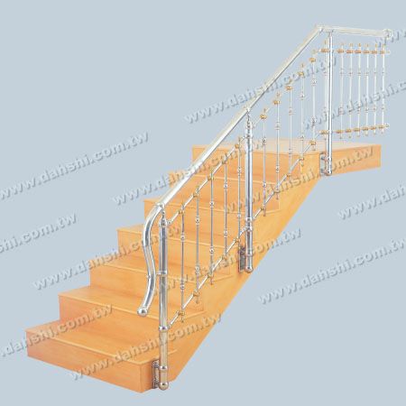 پله با دوتایی لوازم جانبی تزئینی شکل شیرینی توپ با پوشش تیتانیوم