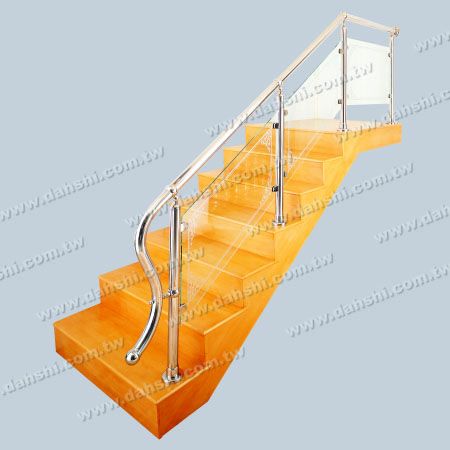 Diagrama de Escada com Grampo de Vidro