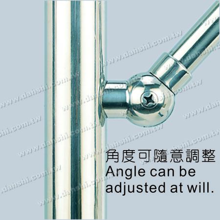 Conector de tubo/barra de acero inoxidable con ángulo ajustable - Conector de tubo/barra de acero inoxidable con ángulo ajustable