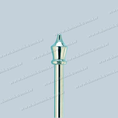 Tapa de extremo en forma de corona de tubo/barra redonda de acero inoxidable - Tapa de extremo en forma de corona de tubo/barra redonda de acero inoxidable Tapa de extremo en forma de corona de tubo/barra redonda de acero inoxidable - Tapa de extremo en forma de corona de tubo/barra redonda de acero inoxidable