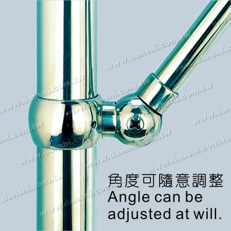 Conector de ángulo ajustable para tubo y barra de acero inoxidable - Conector de ángulo ajustable para tubo y barra de acero inoxidable