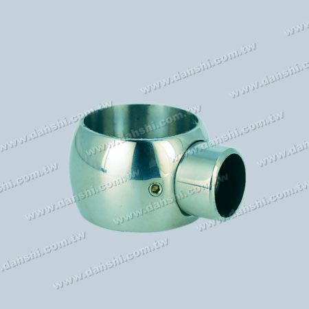 不锈钢圆管横杆与立柱接头- 单个出口 - 不锈钢圆管横杆与立柱接头- 单个出口