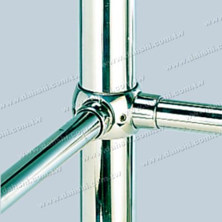 S.S. Tube and Bar Connector 2 Way Out - Stainless Steel Tube and Bar Connector 2 Way Out S.S. Tube and Bar Connector 2 Way Out - Stainless Steel Tube and Bar Connector 2 Way Out