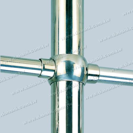 S.S. Tube and Bar Connector Cross - Stainless Steel Tube and Bar Connector Cross