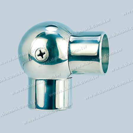 S.S. Round Tube External Ball Elbow Angle Adj. - Stainless Steel Round Tube External Ball Elbow Angle Adjustable