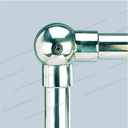 Paslanmaz Çelik Yuvarlak Boru Dış Top Dirsek Açısı Ayarlanabilir