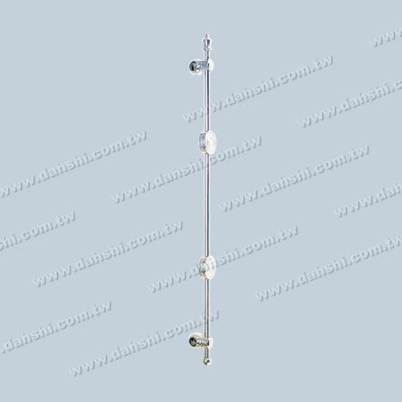 双个同心圆装饰配件装饰于12mm圆管