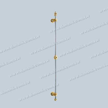 توپ تزئینی تک لوله با پوشش تیتانیوم برای ۱۲ میلیمتری