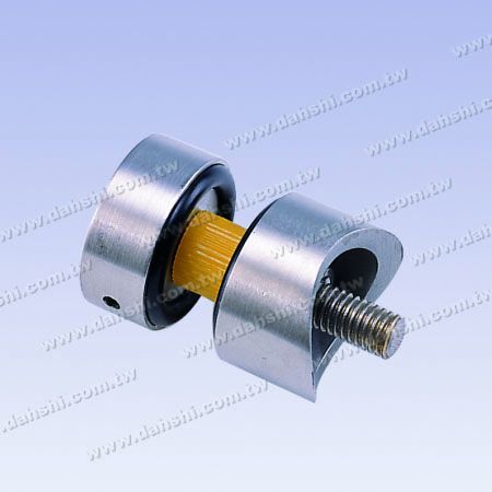 S.S. Glass Clamp 2 Pieces Set - Need to Drill Hole on Glass - Stainless Steel Glass Clamp 2 Pieces Set - Need to Drill Hole on Glass