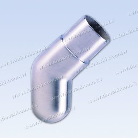 S.S. Round Tube 135° Handrail End Dome Top - Stainless Steel Round Tube 135degree Handrail End Dome Top