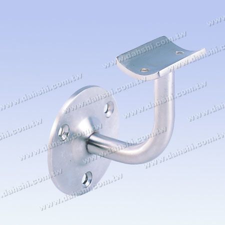 不銹鋼圓管扶手牆壁固定座 - 固定式 - 螺釘外露型腳座 - 不銹鋼圓管扶手牆壁固定座 - 固定式