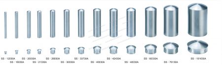 不銹鋼專利彈片快速封口 - 適用於各種圓管的管厚 - 不銹鋼專利彈片快速封口 - 適用於各種圓管的管厚