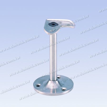 Support supérieur de balustrade d'intérieur - 90° - Support à vis apparente - Support supérieur de balustrade pour balcon ou décoration intérieure - 90 degrés